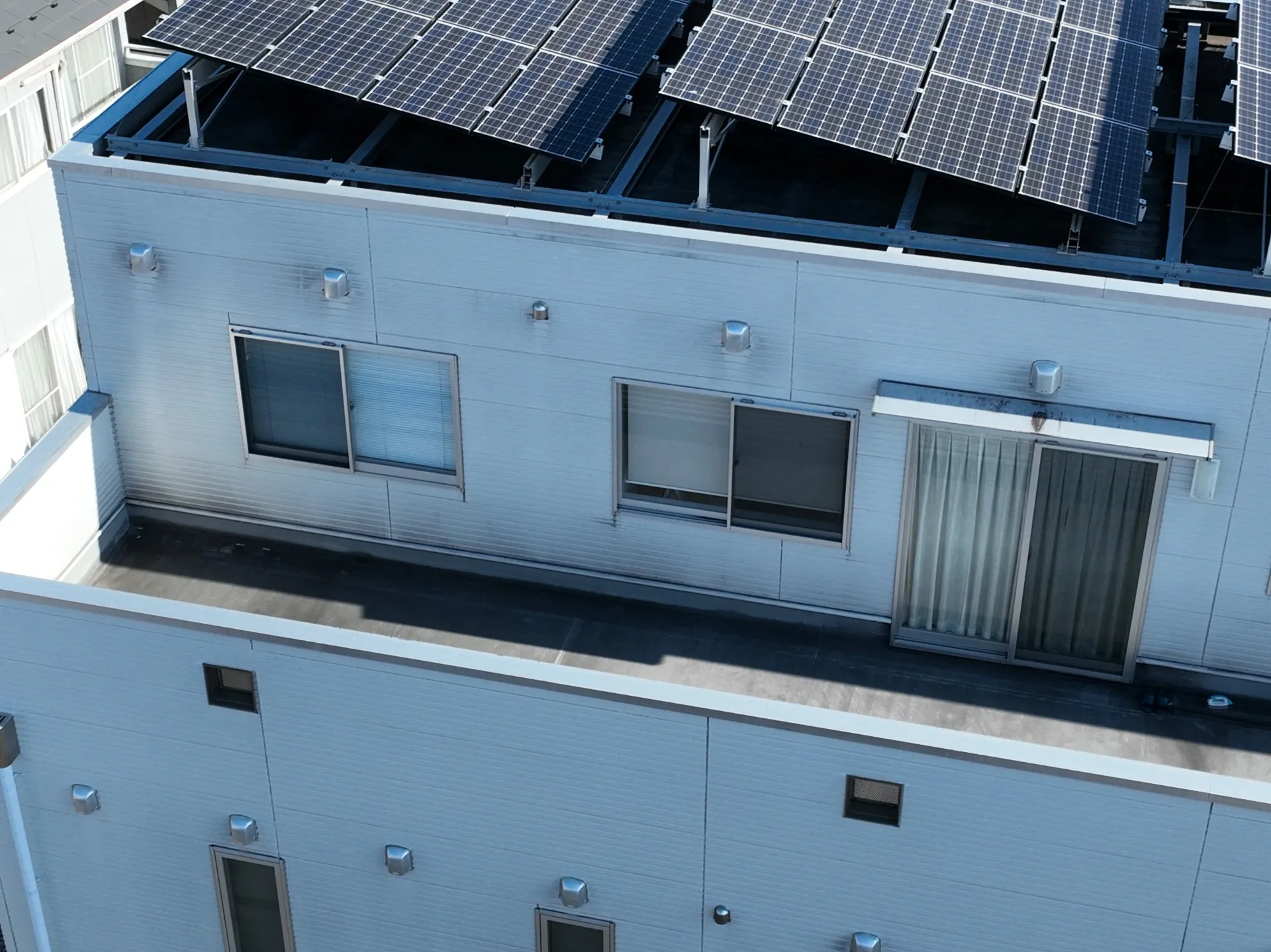 山梨県甲府市O様邸ビルの外壁点検を行いました