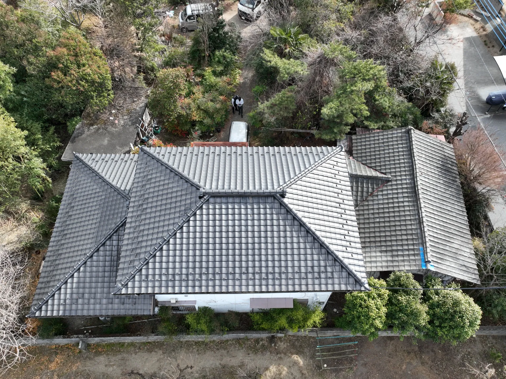 山梨県甲斐市H様空撮点検を行いました