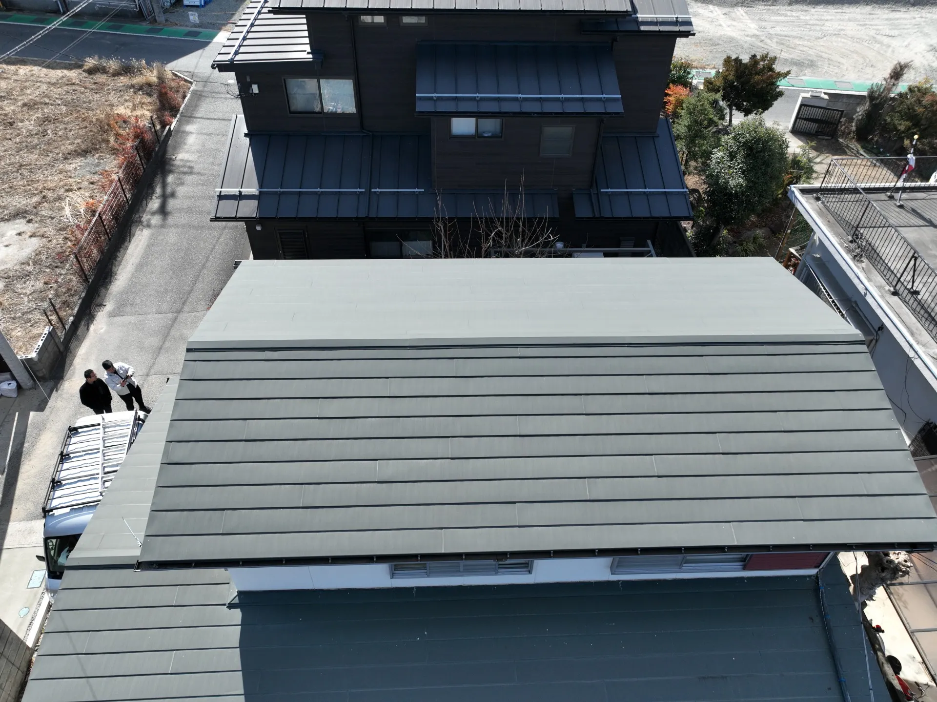 山梨県甲斐市K様空撮点検を行いました