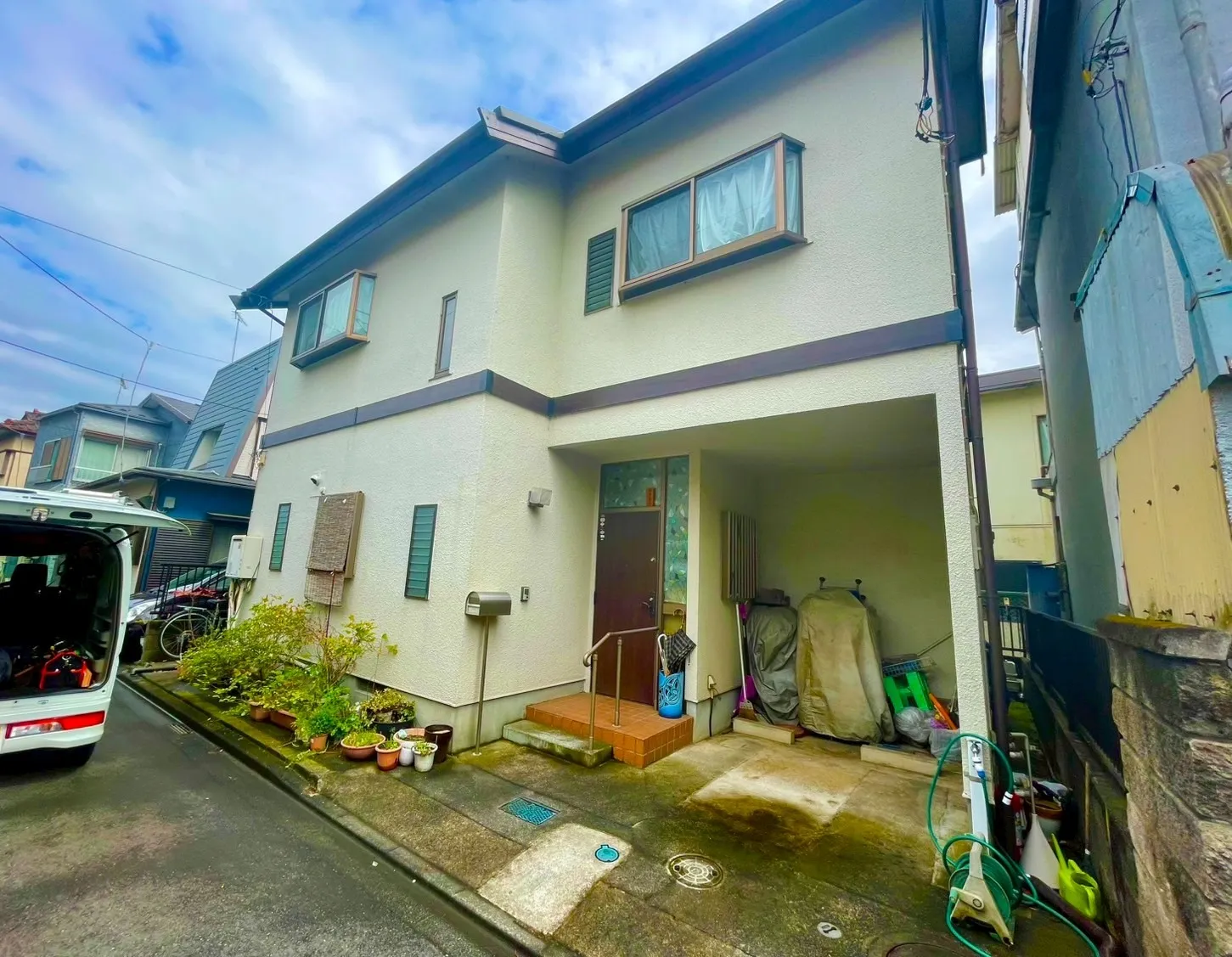 山梨県I様邸外壁塗装施工写真