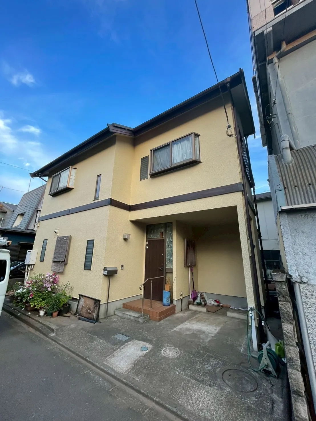 山梨県I様邸外壁塗装施工写真