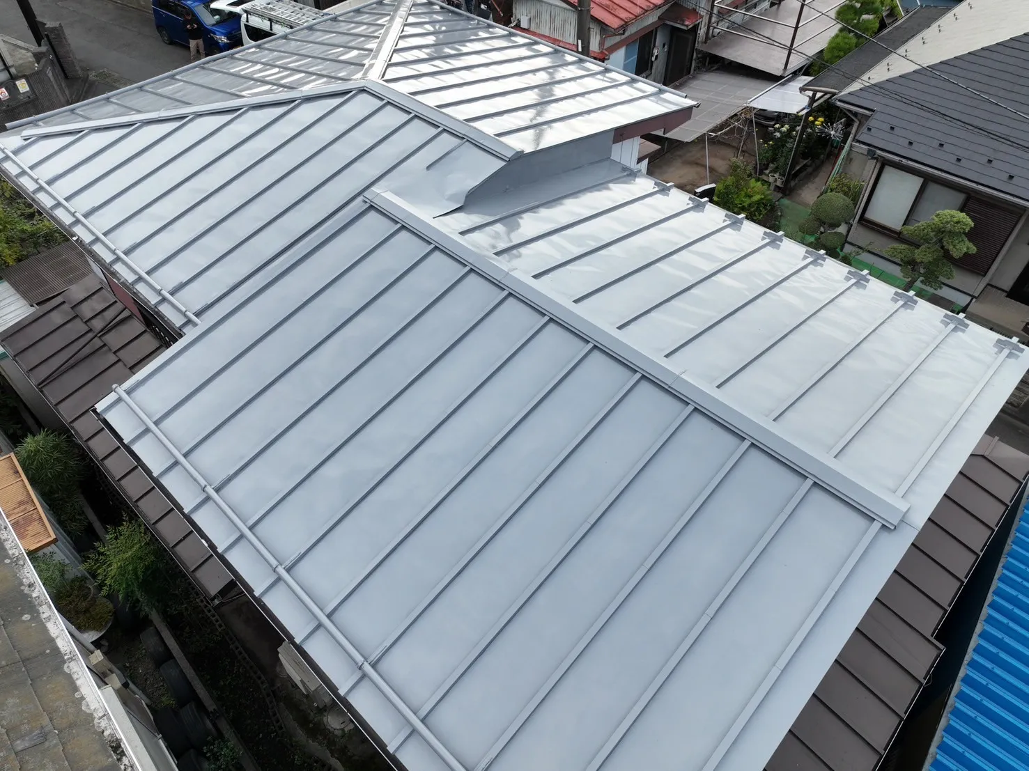 山梨県甲府市S様邸屋根塗装