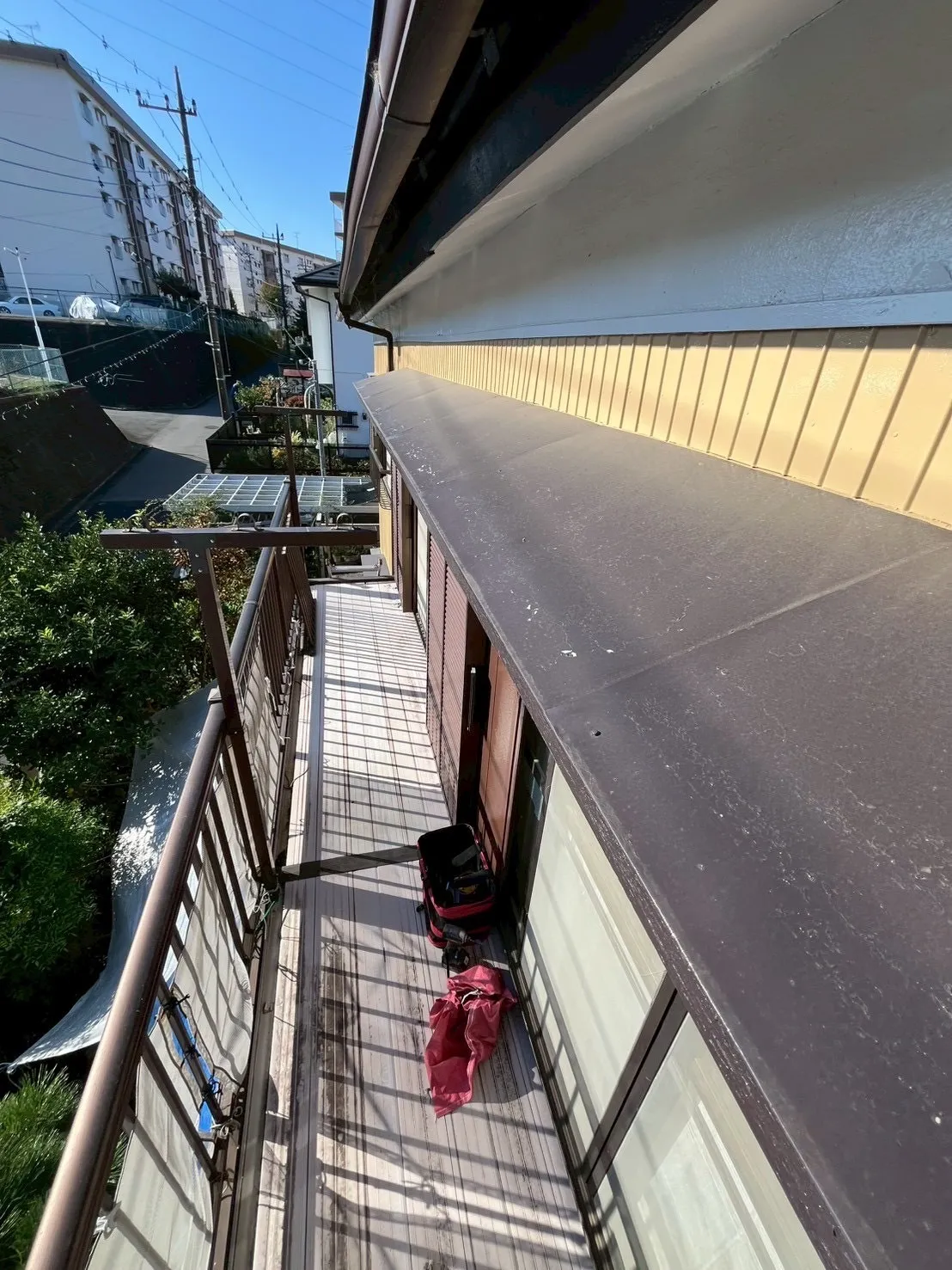 神奈川県川崎市H様庇葺き替え工事