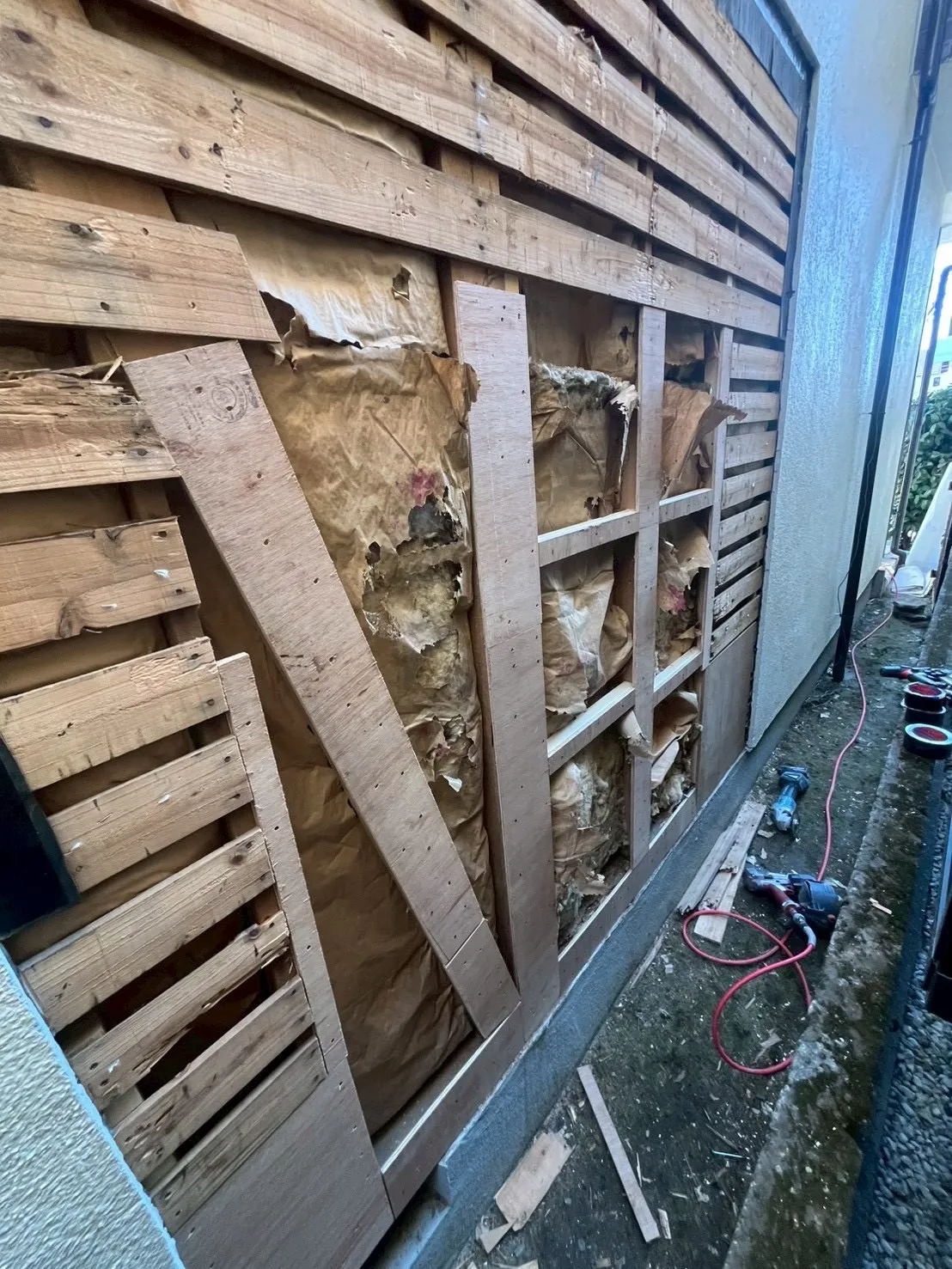 東京都大田区A様邸モルタル壁修繕工事